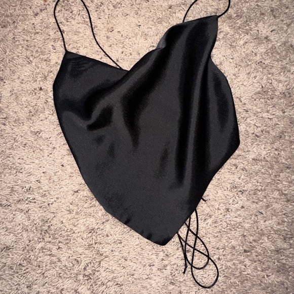 Princess Polly JULIA TOP BLACK - Picture 4 of 11